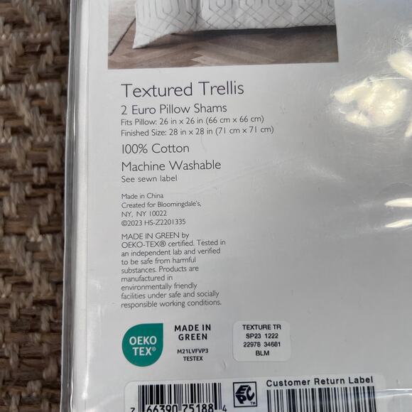 Sky Home Euro Sham Set - Picture 5 of 5